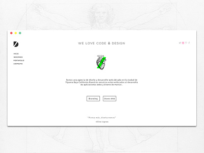 WIP | Div design v2 design minimal pagina web webdesign