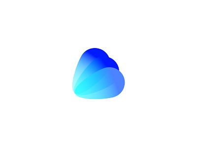 Encarta Redesign for fun blue brand dribbble e encarta flower gradient illustrator logo mark minimal nature