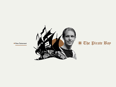 The pirate bay | collage
