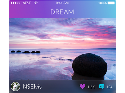 I have a Dream — Sample app app cover dream ios ios 8 logo