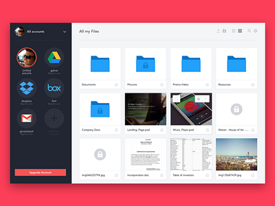 Cloud file manager