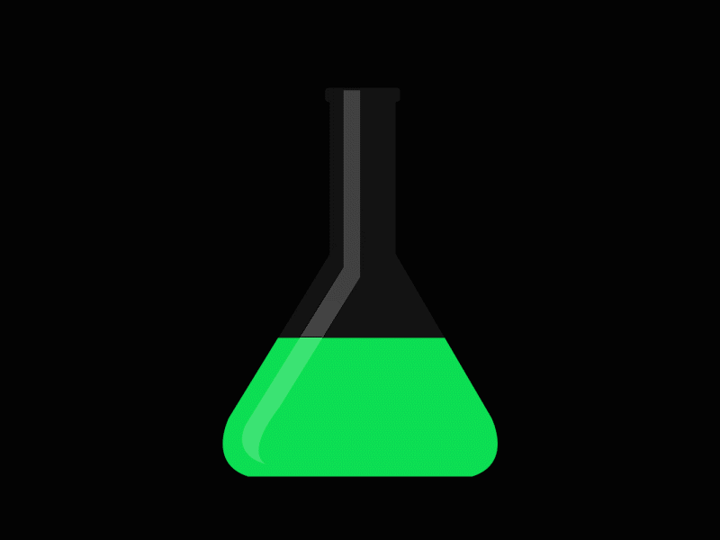 Green Liquid Potion 2d animation 2danimation after effect android app game icon gif halloween design icon package icon set illustration json vector