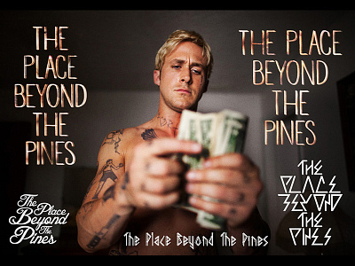 The Place Beyond The Pines Title Treatments