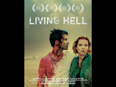 Living Hell Title Treatment title treatment