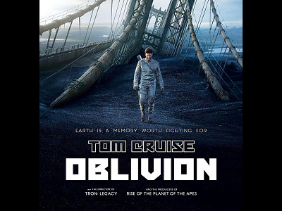 OBLIVION Title Treatment