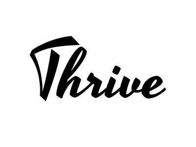 Thrive branding custom eco identity logo medical plant recovery script surgery