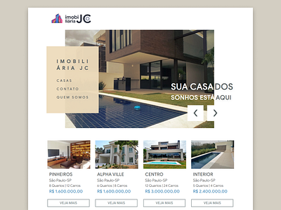 Imobiliária Classe Alta design ui ux web