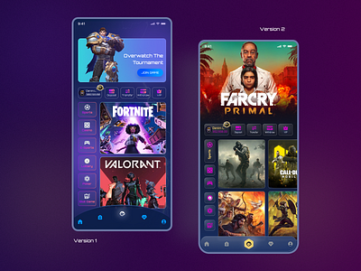 Gaming App UI/UX Concept app branding figma game app template game app ui gaming app graphic design illustration mobile app mobile ui mockup new prototype ui ui design user experience user interface design ux design wireframe xd