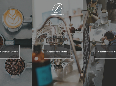 Coffee Website Design coffee ui website concept website design