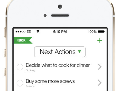 Yet another task manager mock gtd iphone