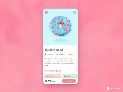 Sugar Dreams Dribbble  Donut