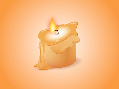 Candle illustration