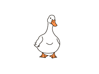 Goose illustration