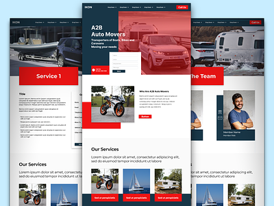 Site mockup 1 design layout web design webflow