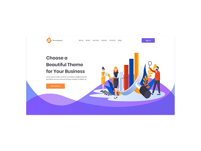 UI landing page