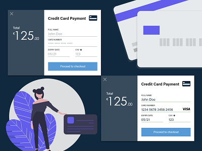 Credit Card Checkout checkout credit card credit card checkout credit card payment dailyui dailyui 002 dailyuichallenge payment payment app payment design payment form