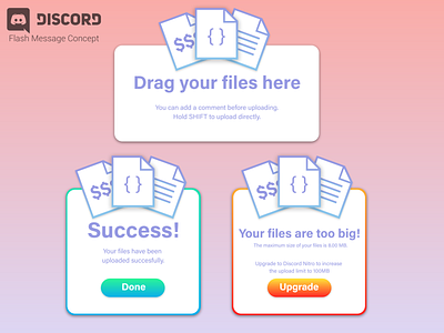 Discord Flash Message Concept By Alessio Della Santa On Dribbble