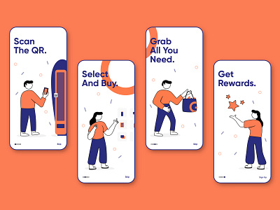 Orange and Blue | Onboarding Storytelling