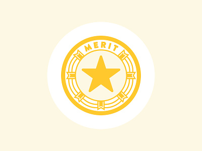 DS Badges Art Direction - Merit Badge art direction badge design scout gold gold star icon merit ribbons scout star
