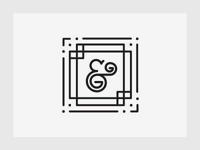 Unused Brand Concept - Cont. ampersand concept designscout g killed logo monogram rejected unused wip