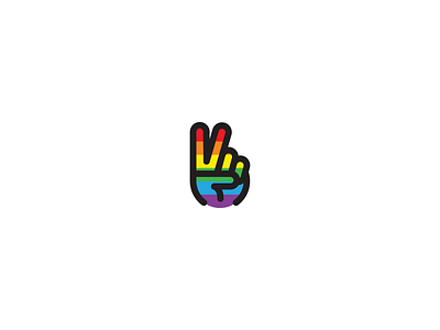 Happy Pride design gay happy lgbt lgbtq los angeles peace pride