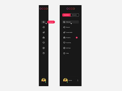 Sidebar design design figma design menu minimal sidebar ui ux