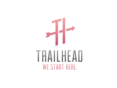 Trail head concept branding logo