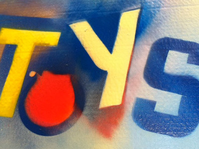 Toys stencil type