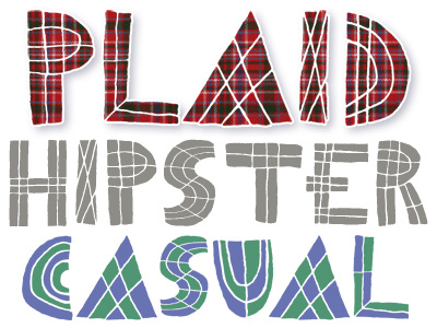 Plaid Hipster Casual