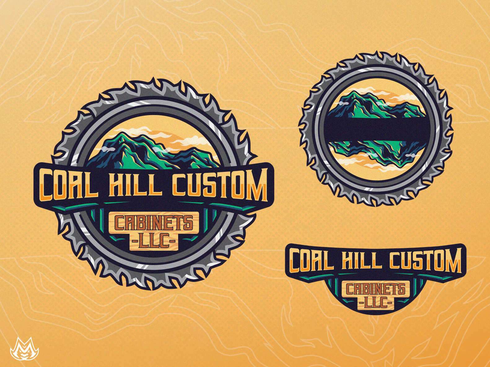Coal Hill Custom LLC by Mons_Design on Dribbble