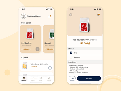 Coffee App Concept