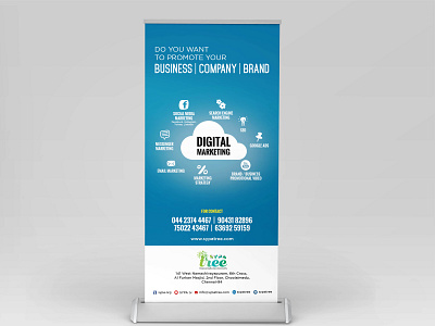 Standy Design banner ad business design standy typography
