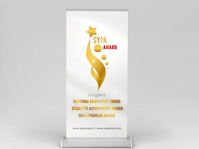 Standy Design for SYPA Award banner ad branding standy