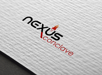 Logo Design branding business conclave conference design illustration logo red startup typography vector