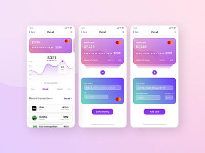 Smart Banking App UI