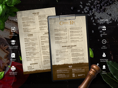 Restaurant menu design flat design food food menu menu menu design price list restaurant menu