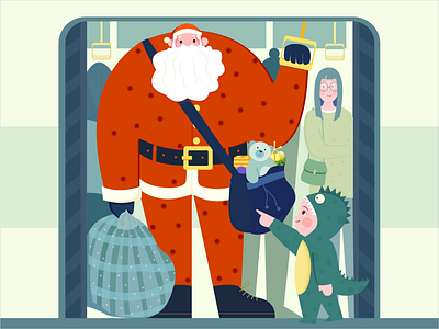 Santa Claus design icon illustration ui vector