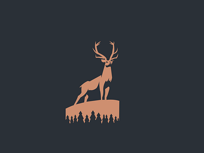 Deer Vector design illustration vector