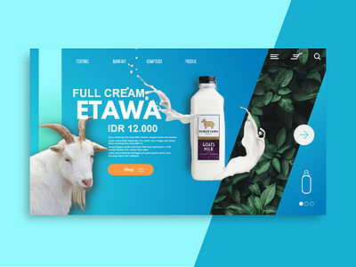 Etawa Milk Landing Page landingpagedesign