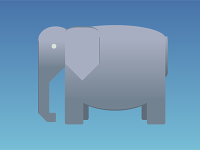 DailyCSSimages - Day 2: Elephant