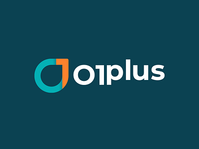 Logo for app O1 Plus branding business geometry identity logo vector