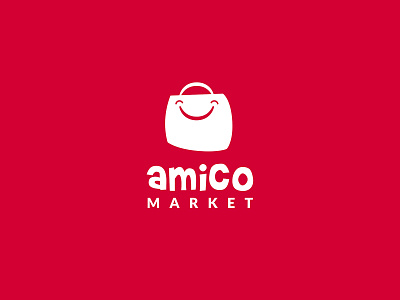 Amico Market Logo brand brand and identity brand system branding identity logo logotype responsive logo typography visual identity