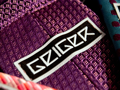 Geiger Neckwear - Label brand clothing fashion label logo tag
