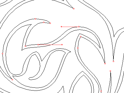 Harbou Crest crest floral lines vector