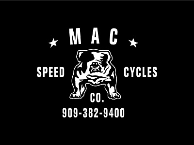 MAC SPEED CYCLES / BADGE