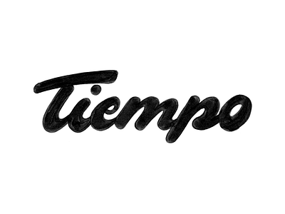 Tiempo 365rounds brush caligrafia calligraphy handwriting letters script type