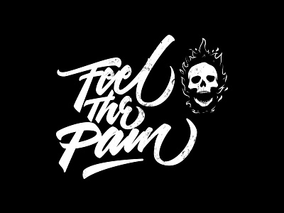 Feel the pain by WEIRDFACE BRAND on Dribbble