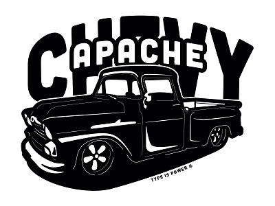 Chevy Apache american classic apache chevrolet chevy chevy apache classic truck illustration inc cutting truck type is power