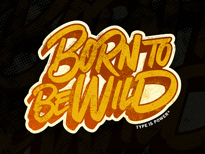 BORN TO BE WILD, Sticker.