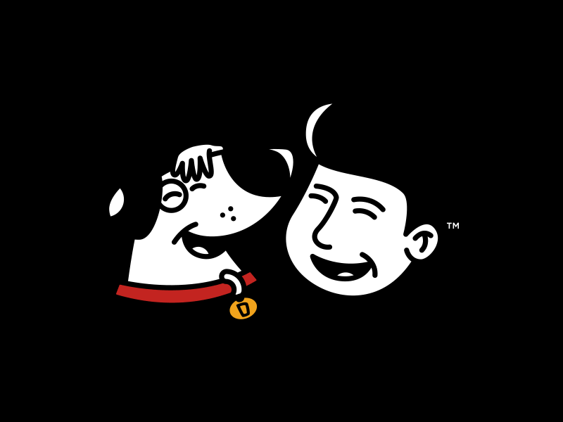 DogAmigos | Isotype | Unused amigos dog dog friendly dog friends dog training friends logo logotype minimal simple vector